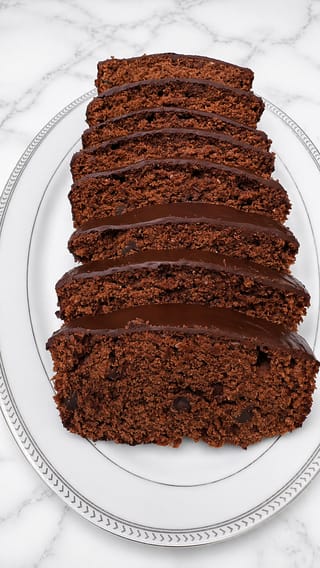 Panque de chocolate amargo