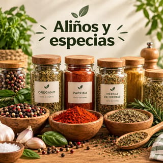 Aliños y especias