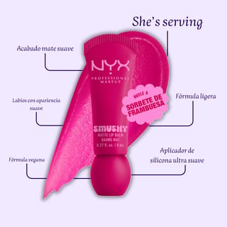 Nyx smushy “SHES SERVING”