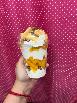 Mangos con crema