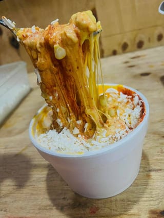 Elote a los 3 Quesos