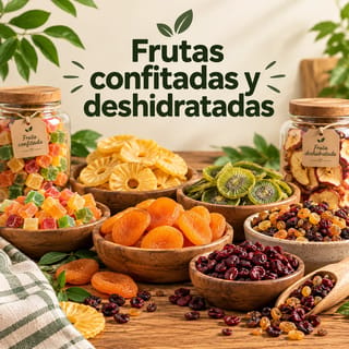 Frutas confitadas