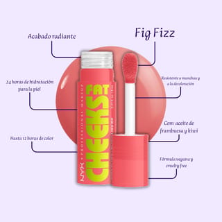 NYX LIQUID BLUSH “fig fizz”