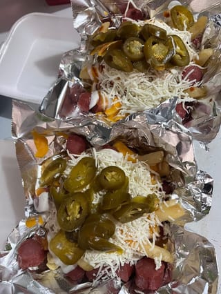 Salchipapas Chicas