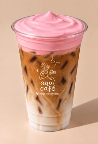 Strawberry Cloud Latte