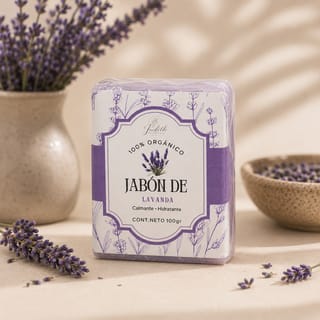 Jabón orgánico de Lavanda