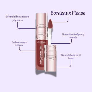 L’OREAL HYALURON TINT “bordeux please”