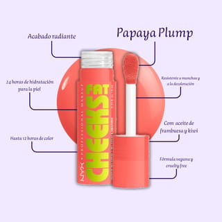 NYX LIQUID BLUSH “papaya plump”