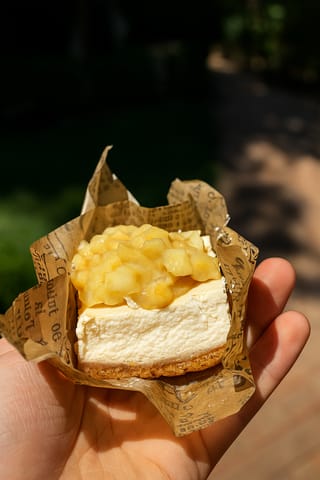 Cheesecake individual