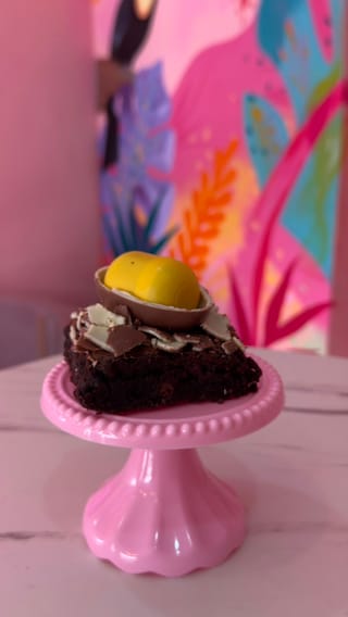 Brownies huevito kinder