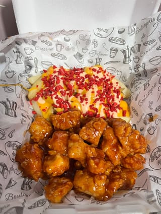 Boneles + papas