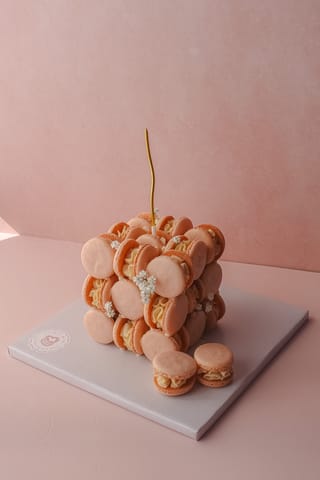 Macaron Cake